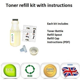 Compatible Yellow Brother TN-230Y Toner Refill 