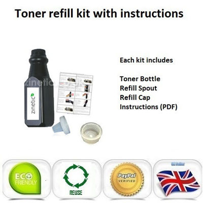 Compatible High Capacity Yellow Brother TN-325Y Toner Refill 