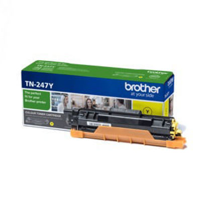 Original High Capacity Yellow Brother TN-247Y Toner Cartridge