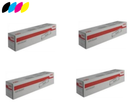 Original 4 Colour 43112702 C/M/Y/K OKI Toner Cartridges Multipack Pack 