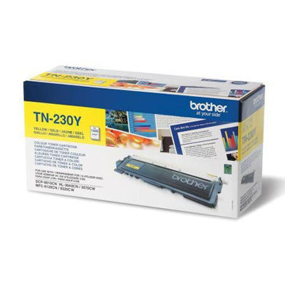 Brother TN-230Y Yellow Toner Cartridge Original 